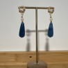 Pendientes Cayetana azul