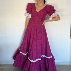 Traje Flamenca Modelo Jazmín
