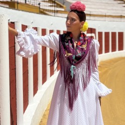 Traje Flamenca Modelo Azahar