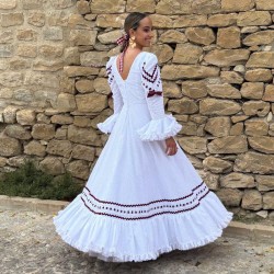 Traje Flamenca Modelo Lirio