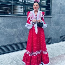 Traje Flamenca Modelo Lirio