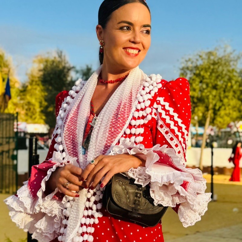 Traje Flamenca Modelo Lirio